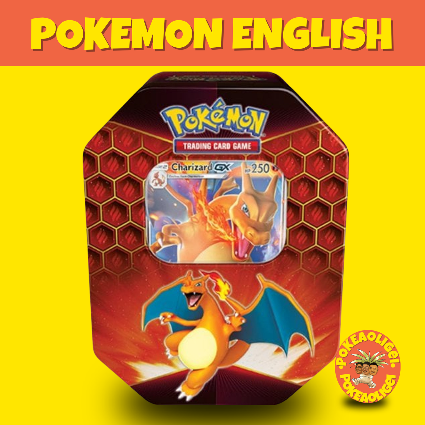 Pokémon Hidden Fates Tin - Charizard GX