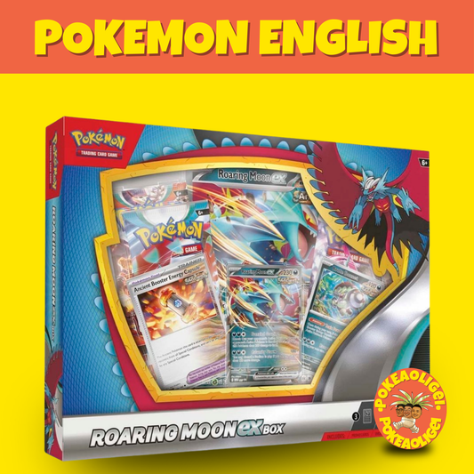 Pokémon Roaring Moon ex Box (English)